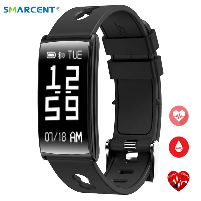 

Smart Bracelet HM68 Bluetooth Heart Rate Monitor Smart Wrist Band Pulsera Intelligente Waterproof Smartband For Android IOS