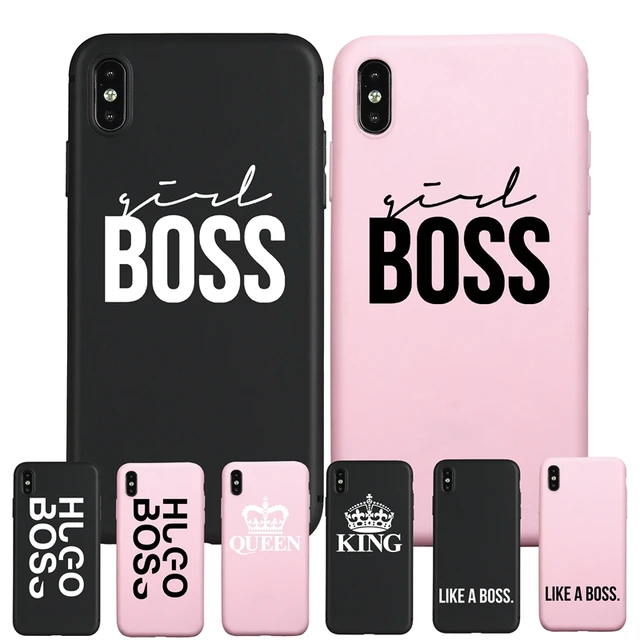 coque iphone xr girl boss