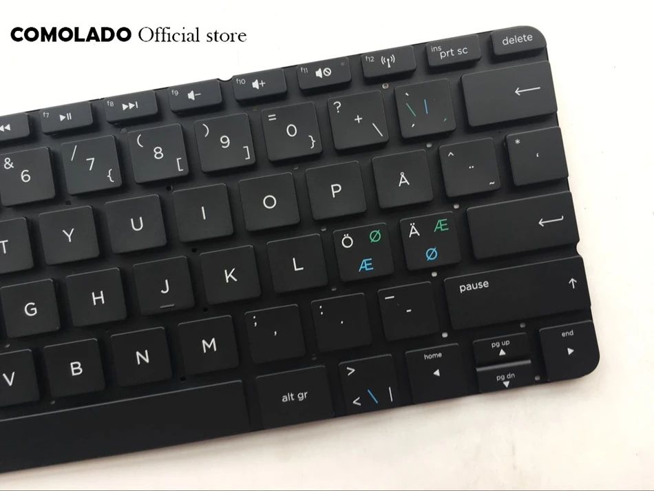 ND Nordic laptop Keyboard For HP ENVY X2 11-G000 X2 11-G100 black without frame keyboard ND Layout (2)