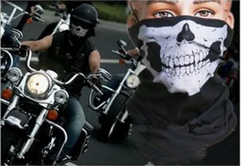 

Fashion Motocross motorcbike bicycle face mask skeleton masks personalized scarves Skull Multi Bandana Bike Motorcycle Scarf