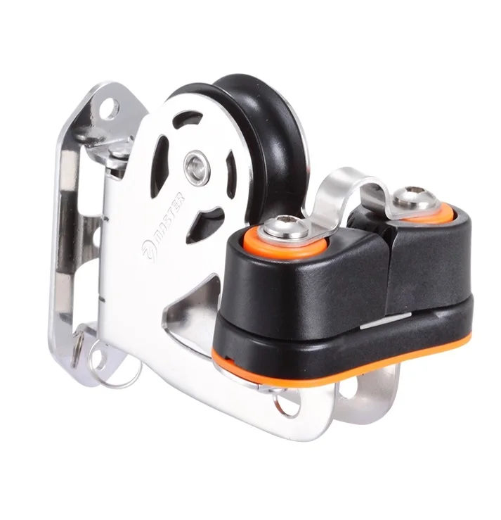 Marine Sailboat Dinghy 38mm 1 1/2 Inch Deluxe Swivel-Exit Stainless Steel Fairlead Cleat Block Small Boat Block Master SPB-381 1pc 38mm vacuum cleaner swivel head floor nozzle transparent carpet cleaner nozzles 150x93mm household supplies cleaning parts