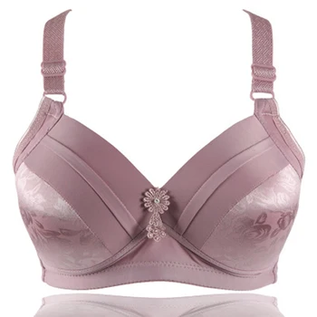 

New Sexy Bralette For Women 3/4 Cup Female Gathering Bra Unlined Underwear Heigh Quality Fashion Mom's Lingerie