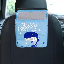 Двойное использование автомобильные поделки из мусора мини висячая сумка для хранения автомобиля портативный мешок для мусора многофункциональная сумка для хранения сидений