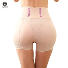 YUMDO, Трусики с высокой талией для контроля живота, мягкие женские шорты с имитацией ягодиц, трусы для мальчиков, Корректирующее белье