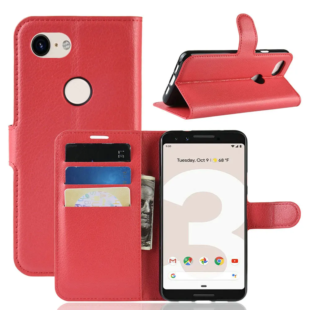 

Flip Leather Case cover for Google Pixel 3a 3 a for Google Pixel 3a XL for Google Pixel 3 XL Phone Cover Wallet case with Stand