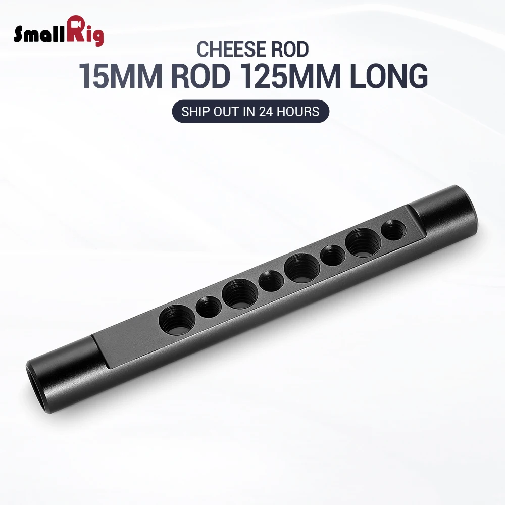 cheap SmallRig 15mm Cheese Rod M12 Threaded End with 1 4\