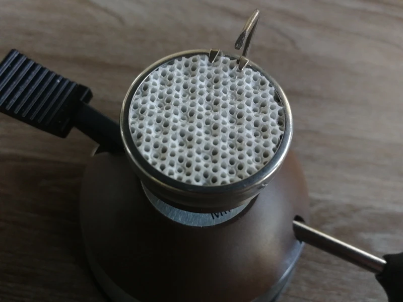 1 шт. Tiamo Изысканная газовая горелка из нержавеющей стали для сифоновой горелки для кофейных аксессуаров