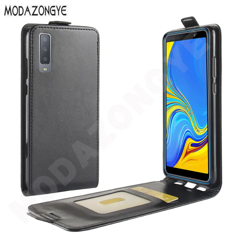 Для Samsung Galaxy A7 2018 чехол 6 0 кошелек для телефона из искусственной кожи A750F A750 SM-A750F