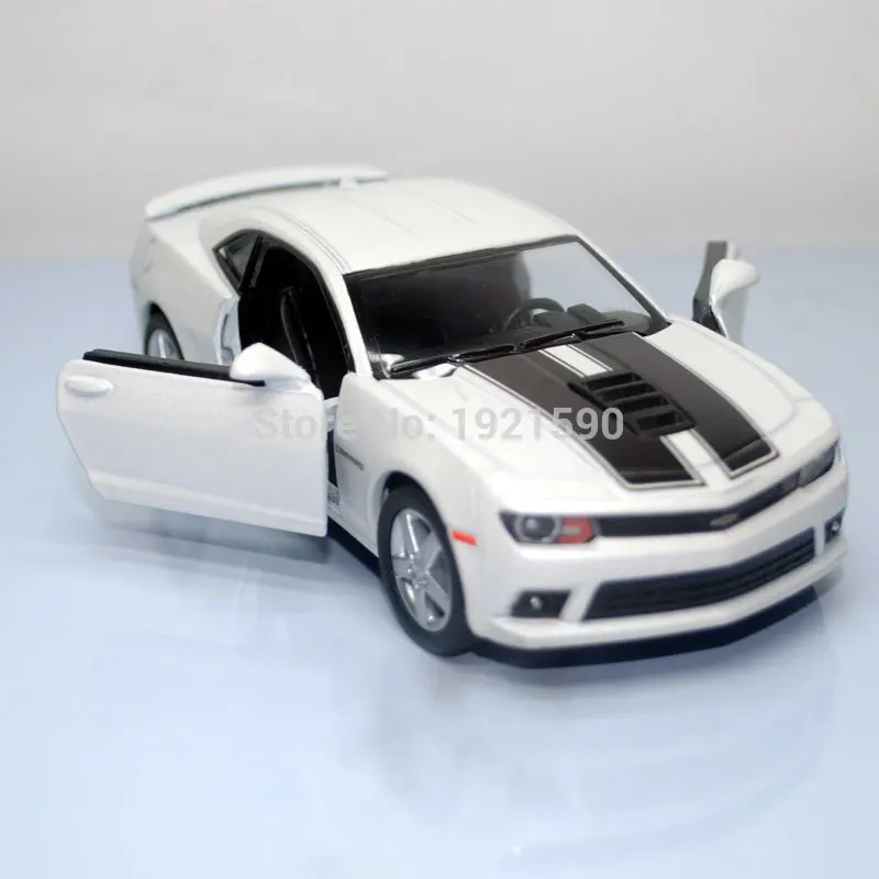 YJ 1/38 масштабные автомобильные игрушки Chevrolet Camaro литая металлическая модель автомобиля для коллекции/подарка/детей/украшения