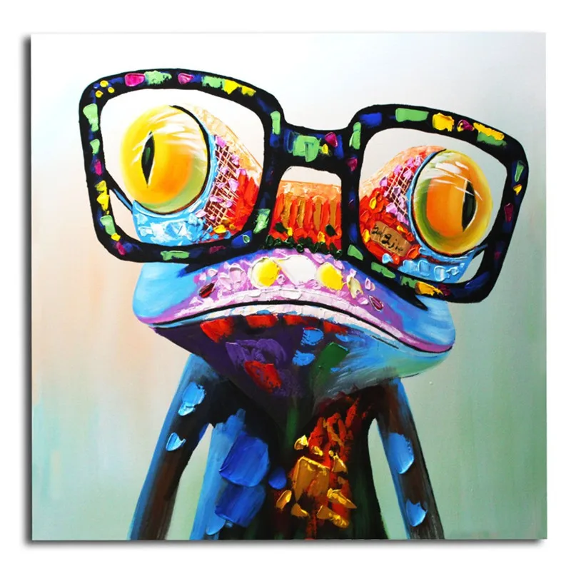 Aliexpress.com : Buy Hand painted Large Abstract Cartoon Oil Paintings