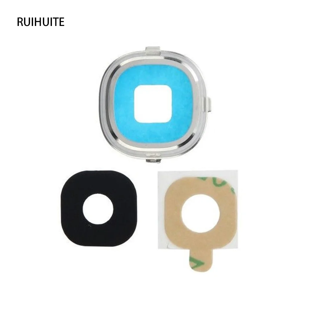 RUIHUITE New Camera Lens Glass Cover Repair for Samsung Galaxy S4 i9500 i9505 i337 i545 R970 | Мобильные телефоны и