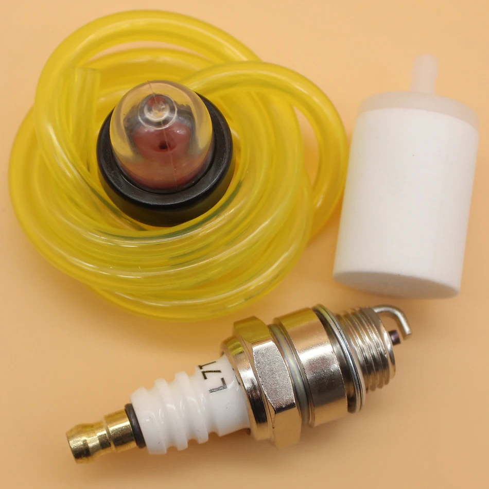 Craftsman Poulan Gas Fuel Line Filter Primer Bulb Spark Plug Trimmer
