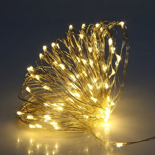 orange string lights LED String Light 5M/10M 5v usb Waterproof LED Copper Wire String Christmas Festival Wedding Party Garland Decoration Fairy Light white fairy lights String Lights