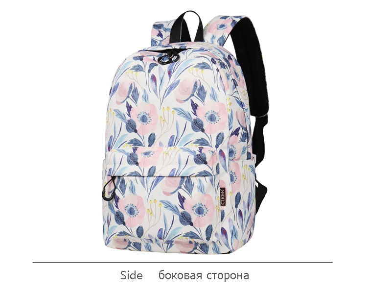 WINNER Women Backpacks Floral Print Bookbags Waterproof Backpack School Bag For Girls Rucksack Female Travel Backpack (5)