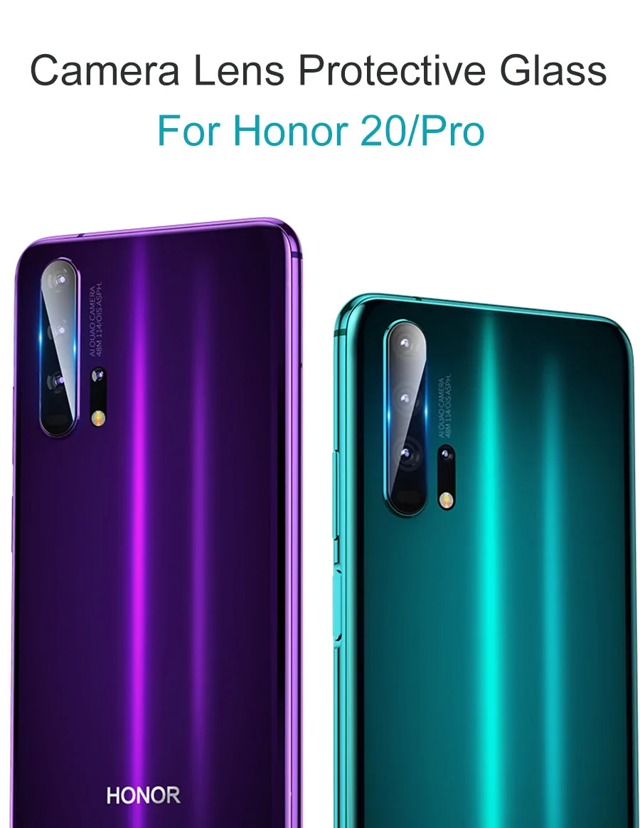 2 шт. закаленное стекло для камеры huawei Honor 20 Pro 20i 10 10i 8X Max 8s View 20 Защитная пленка для объектива камеры защитное стекло