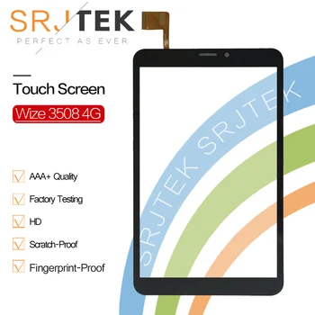 

SRJTEK 8" Glass Touch Digitizer Screen For Prestigio MultiPad wize 3508 4G Sensor Repair Panel Replacement Parts Black