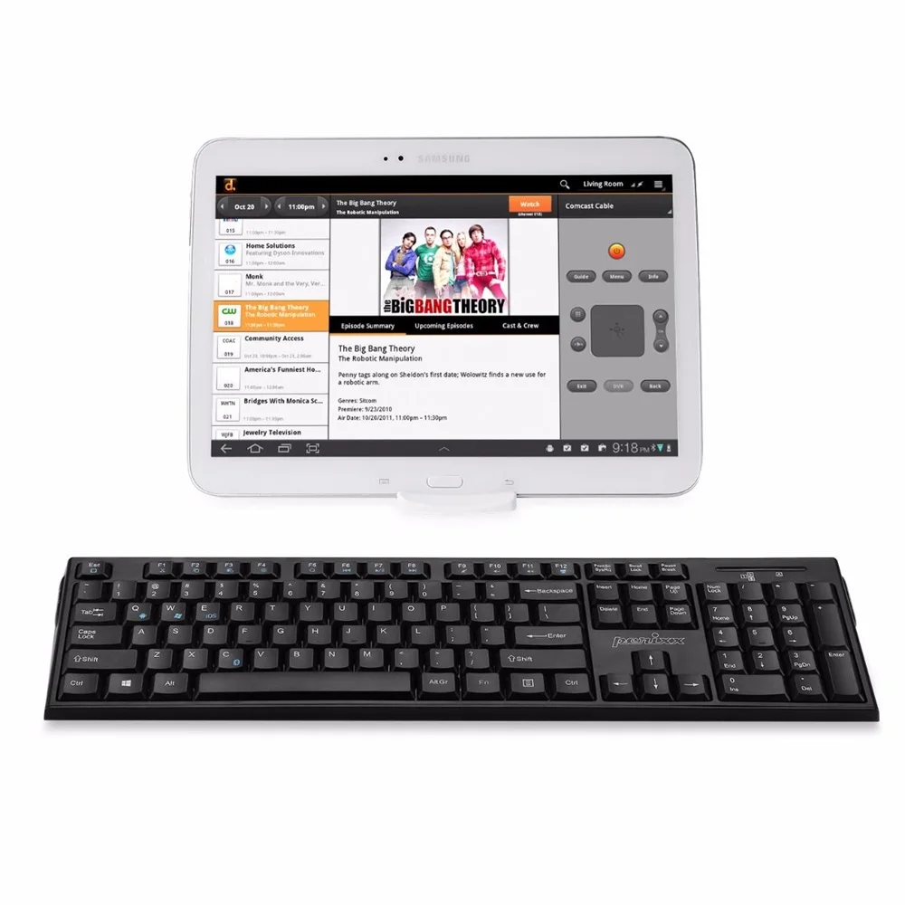 Perixx PERIBOARD 810 Bluetooth клавиатура универсальный ноутбук Настольный планшетный ПК Windows