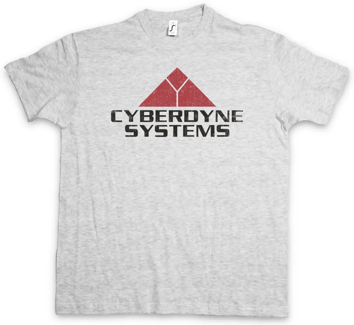 CYBERDYNE системы логотип II футболка Skynet Сара Терминатор Джон исследования Коннор