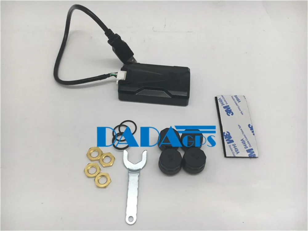 Автомобильный TPMS Android система контроля давления в шинах Беспроводная tpms с 4