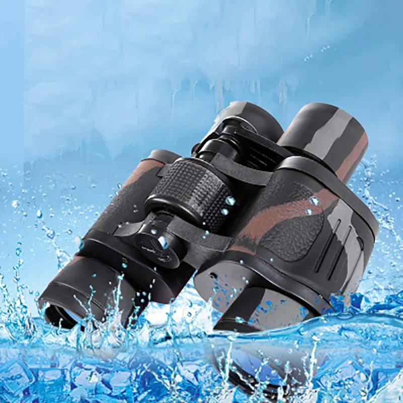 NANOO 20X50 التكبير مناظير تلسكوب HD للماء المحمولة المحمولة في الهواء الطلق السفر