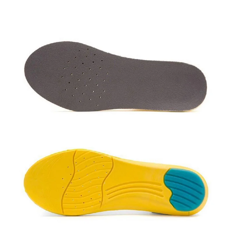 Границы для путешественника мягкие спортивные стельки пены памяти дышащий силиконовый гель ортопедическая стелька Уход для ног: стельки обуви вставки Pad