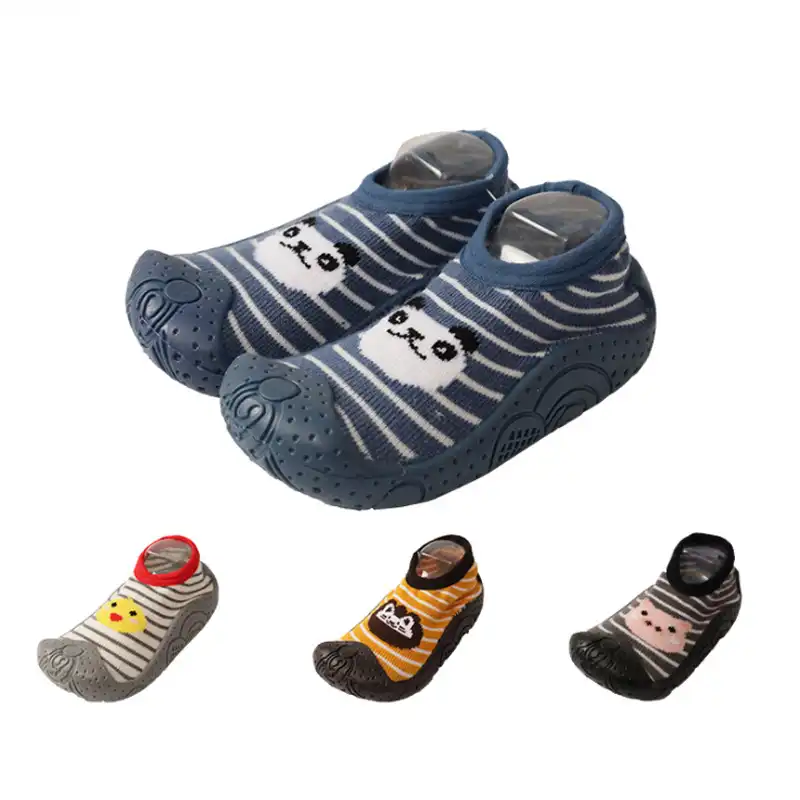 baby sock shoes with rubber sole