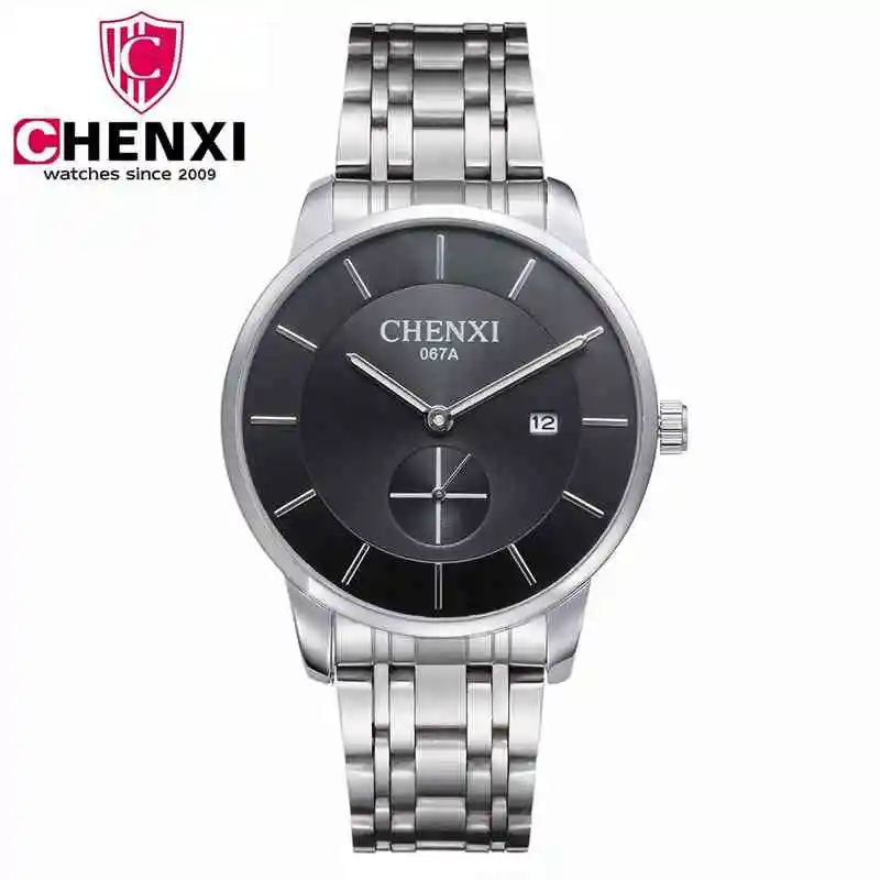 

Watches Men Luxury Brand CHENXI SPORT Watch Full Steel Wristwatches Dive 30m Fashion Quartz Watch Relogio Masculino PENGNATATE