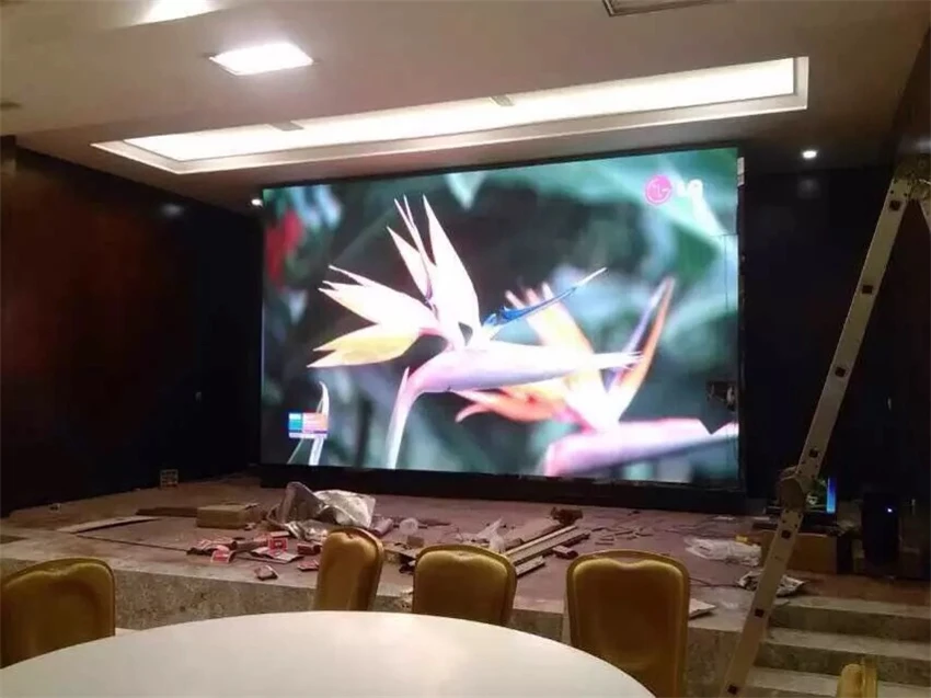 Бесплатная Установка метод P3 полноцветный светодио дный видеостена для конференц-зал, мульти-медиа классе