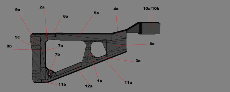 DIY 1:1 HK UMP 45 Sub пулемет Бумажная модель Сборка ручной работы 3D игра-головоломка детская игрушка