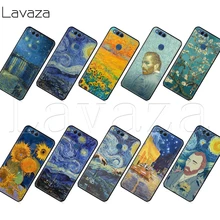 Тонкий чехол Lavaza Ван Гог Звездная ночь для huawei P8 P9 P10 P20 P30 Y6 Y7 Y9 Lite Pro P Smart Nova 2i 3i Mini