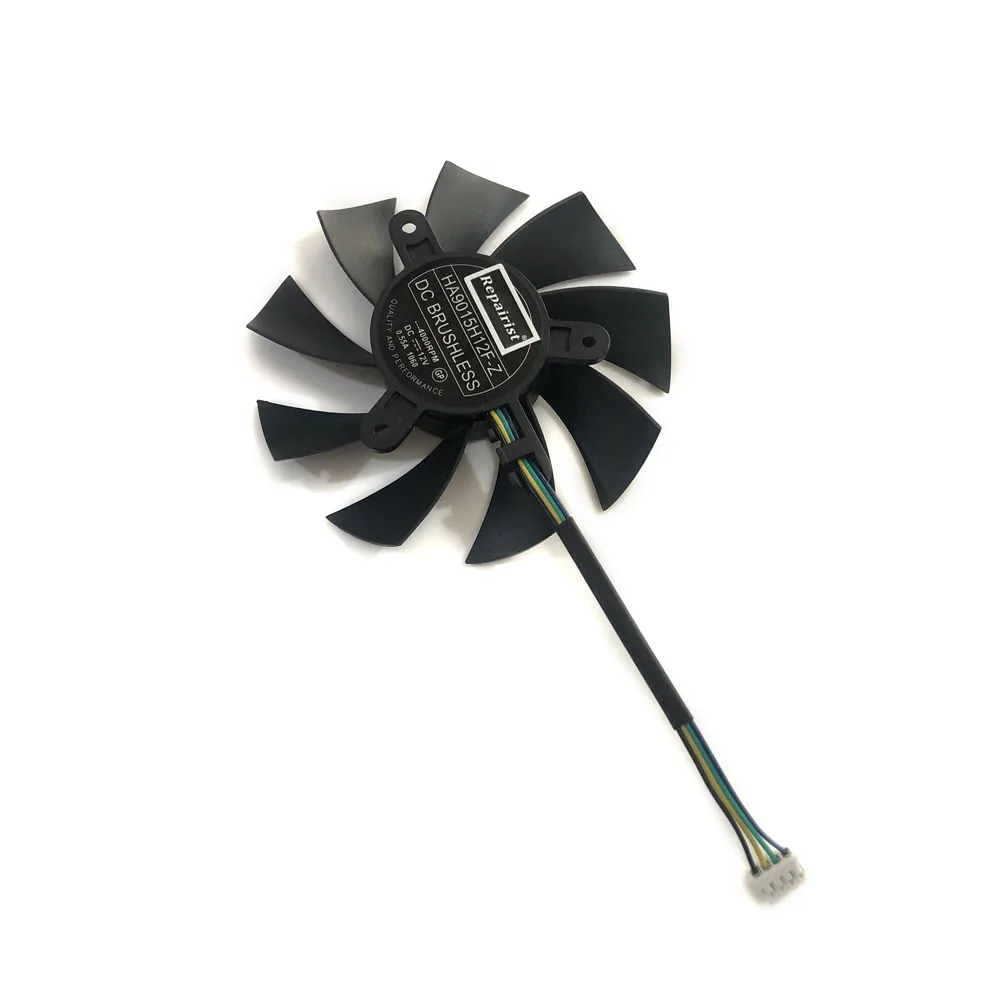 

HA9015H12F-Z 85MM 4Pin 4000RPM VGA GPU Cooler Graphics Card Fan For MSI GTX 1060 OC GTX950 R7 360 2GD5 Video Card Cooling