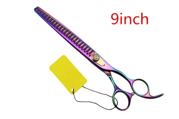

9INCH Pet Dog Scissors Thinning Scissors with Scissors Bag 50% Thinning Rate