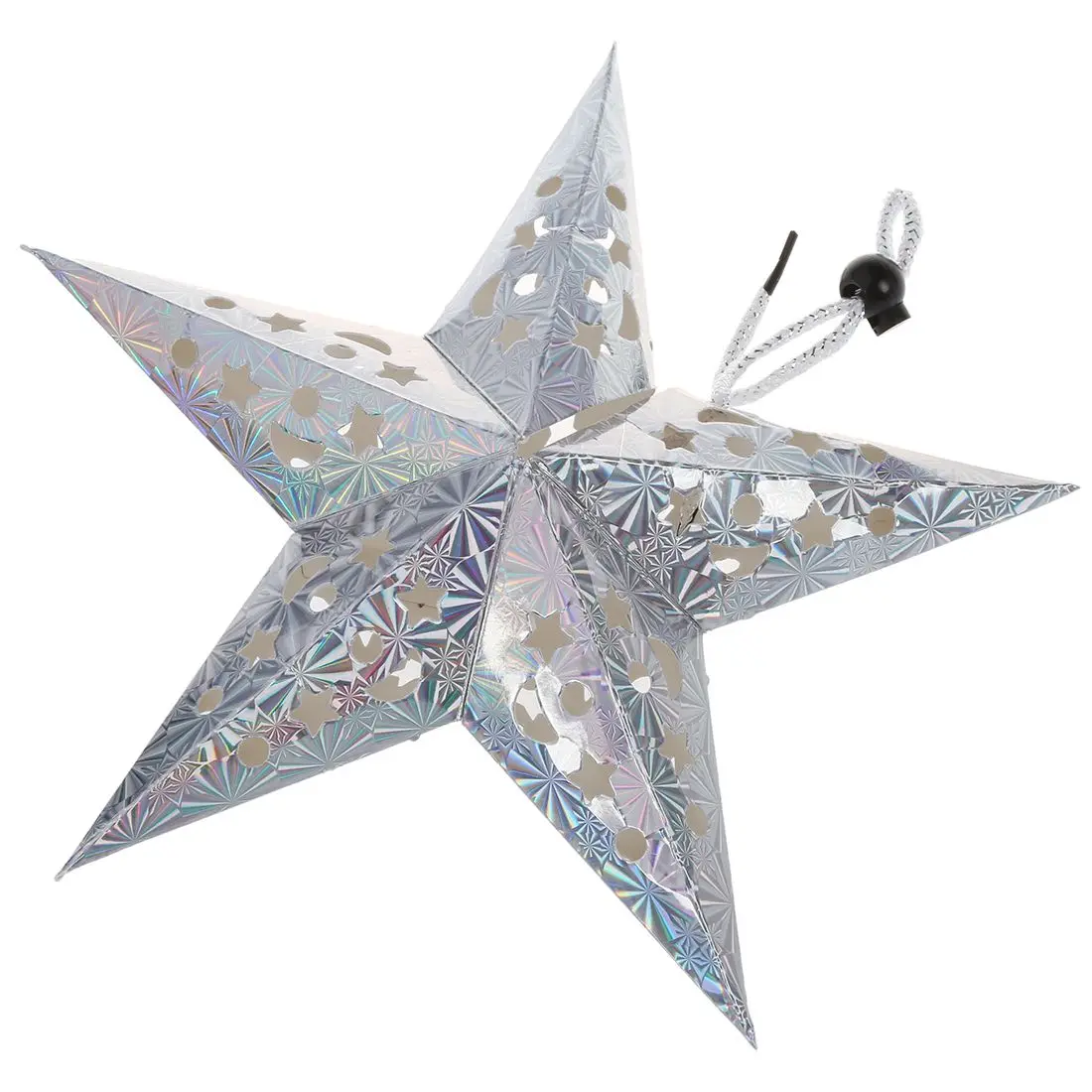 Горячая новинка пентаграмма пять звезд бумажный фонарь висячие украшения Рождество Свадьба Рождество Декор