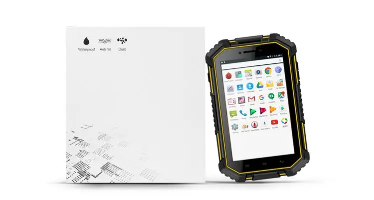 UNIWA HV2 7 "tablet PC 4G/WI-FI Android6.0 1280*800 7000 mAh 2 GB/16 GB IP67 Водонепроницаемый NFC открытый tablet gps чтения электронных книг