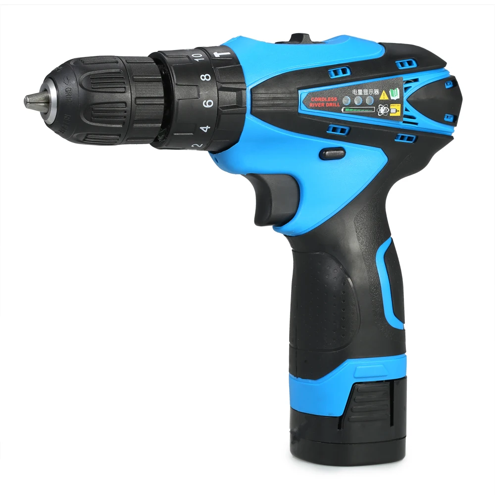 power tools 16.8V Lithium-Ion electric drill Two-speed drill engraver Rechargeable Electric Cordless Screwdriver Drill