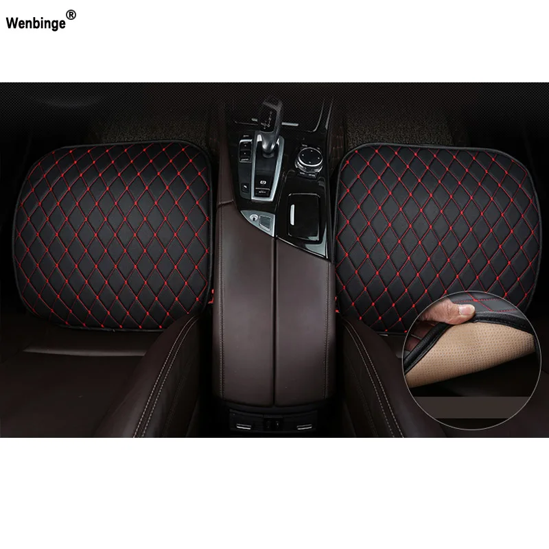 Wenbinge Only front car seat cover auto cover for ford fiesta ford ranger fusion focus 2 mk2 mondeo mk3 mk4 kuga auto accessorie