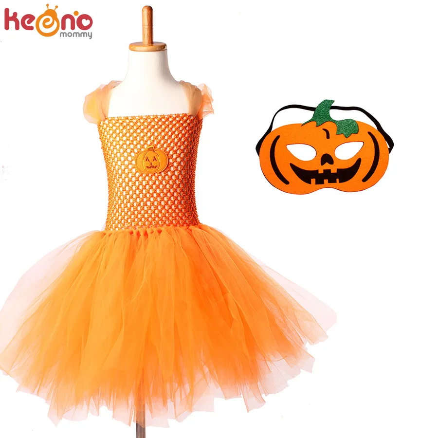tulle pumpkin costume