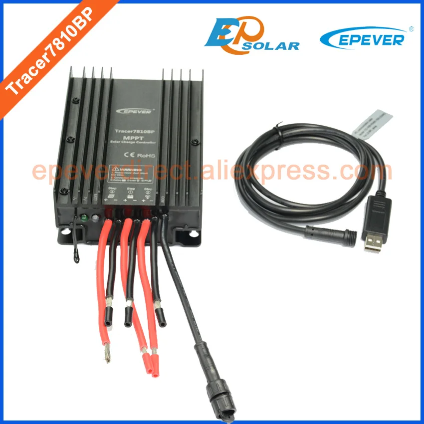 Бесплатная доставка EPEVER Tracer7810BP портативный контроллер солнечной энергии 30A 30amp