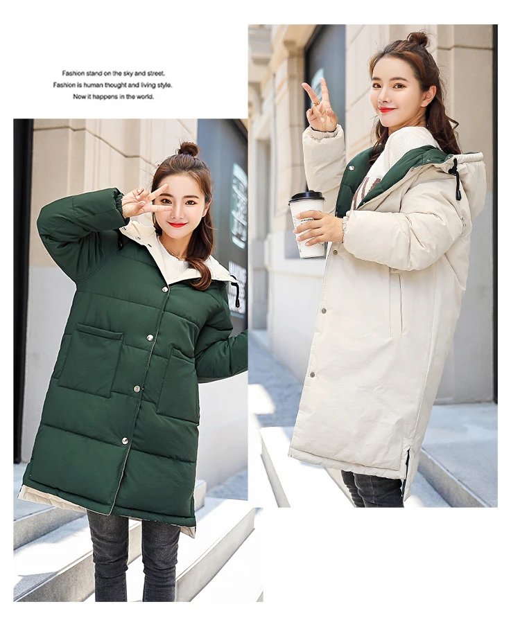 Cheap wholesale new winter Hot selling women's fashion casual warm jacket female bisic coats L331