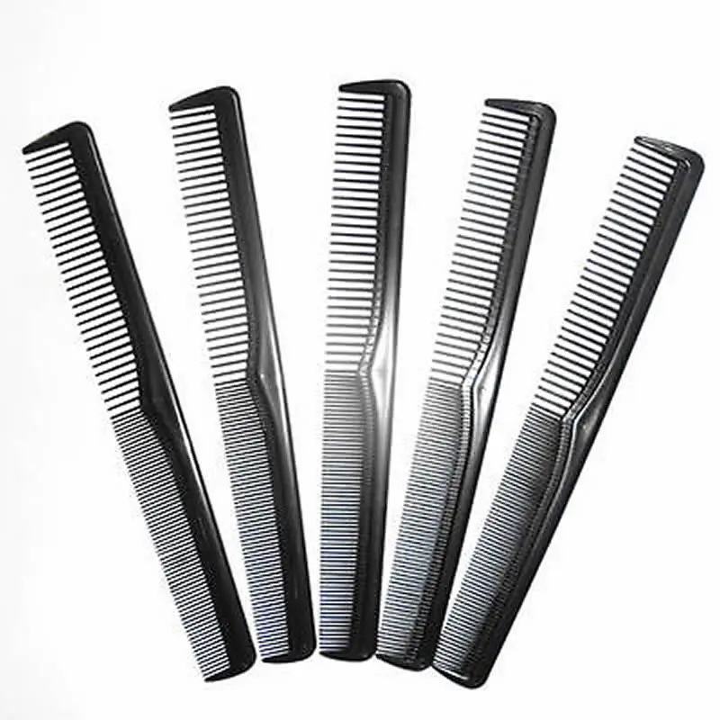

Professional Salon Anti-static Hairdressing Hair Cutting Plastic Comb Tool Black