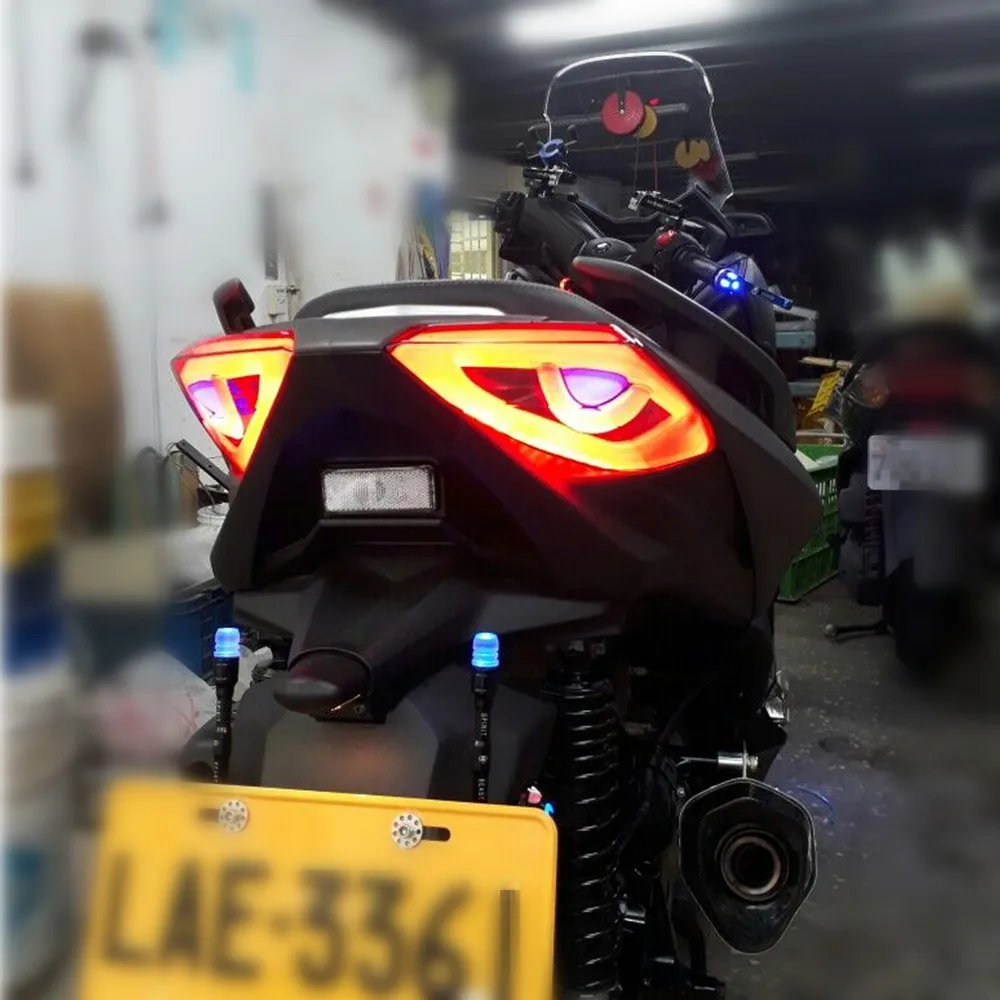 

Motorcycle Modified XMAX Rear LED Tail Lights Lamp Taillamps Stop Lamp Brake Indicators For Yamaha XMAX X-MAX 250 300 2017 2018