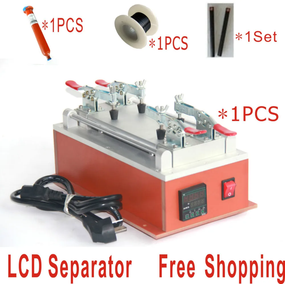 Free shipping HT F407Touch screen Lcd separator machine screen glass seperator machine for font b iphone