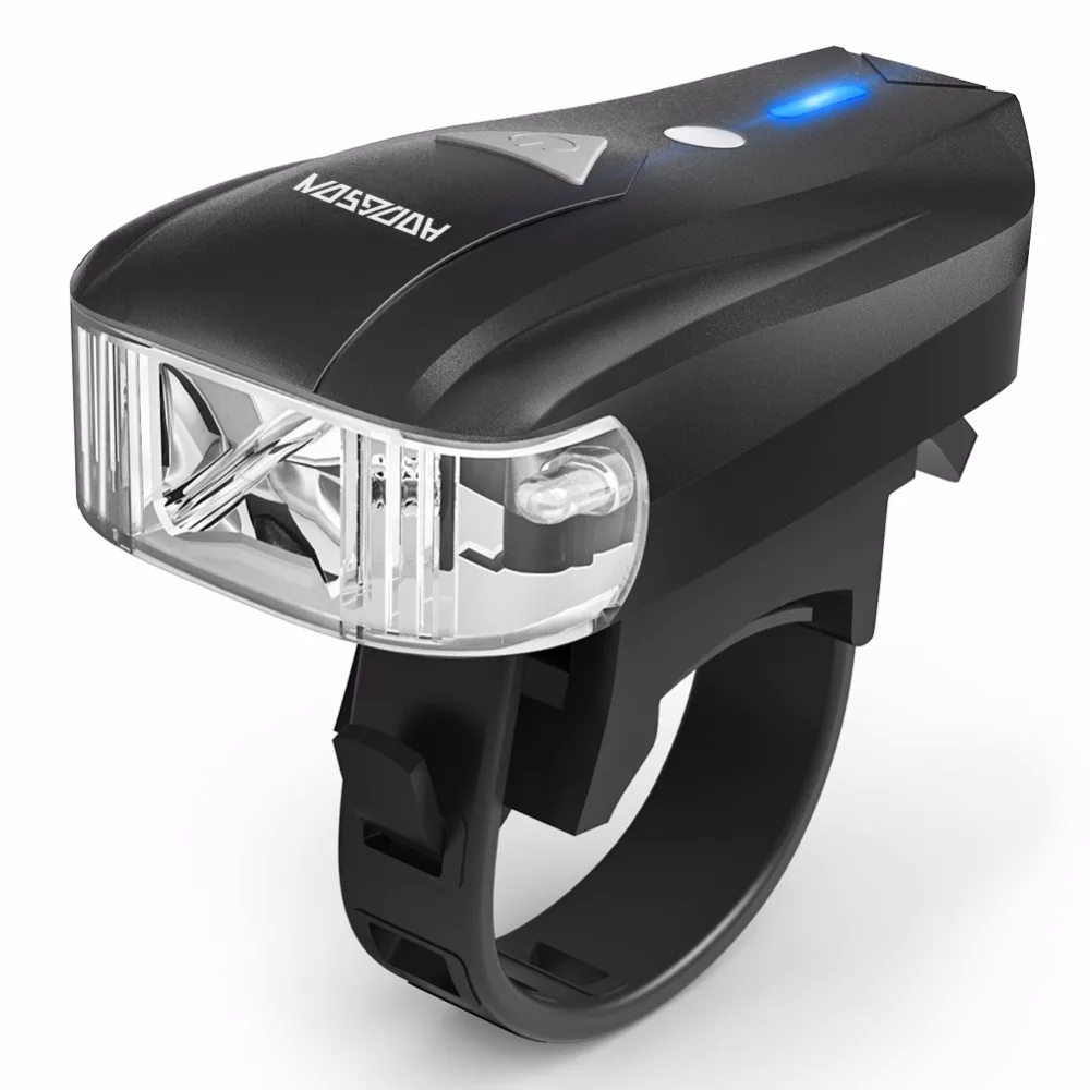 Image HODGSON 400lm Smart Bike Light Sensor Intelligent Cycling Light  Bicycle Headlight Front Light LED USB Rechargeable Head Lamp