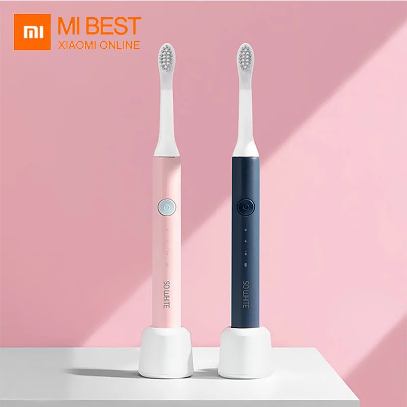 Xiaomi So White EX3 электрическая звуковая зубная щетка Индуктивная зарядка USB беспроводной Перезаряжаемый Полный Корпус Водонепроницаемый IPX7