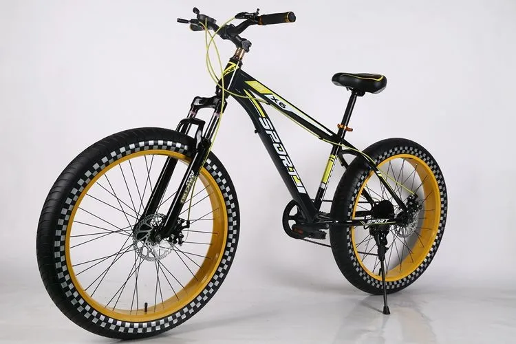 Best Original X-Front Brand Snowmobile 7,21,24,27 Speed 26" 4 Fat Tire MTB Mountain Bike gear reduction Beach bicycle bicicleta 21 Best Original X-Front Brand Snowmobile 7,21,24,27 Speed 26" 4 Fat Tire MTB Mountain Bike gear reduction Beach bicycle bicicleta 21