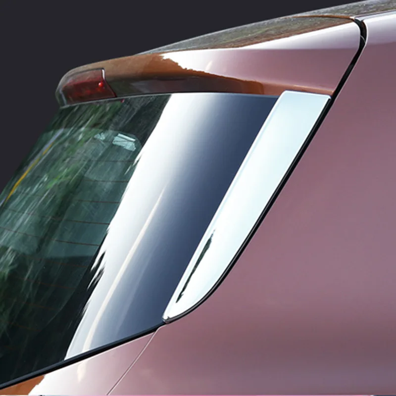 CHROME REAR WINDOW TRIM DECAL EXTERIOR MOULDING FOR FORD CHROME REAR WINDOW TRIM DECAL EXTERIOR MOULDING FOR FORD