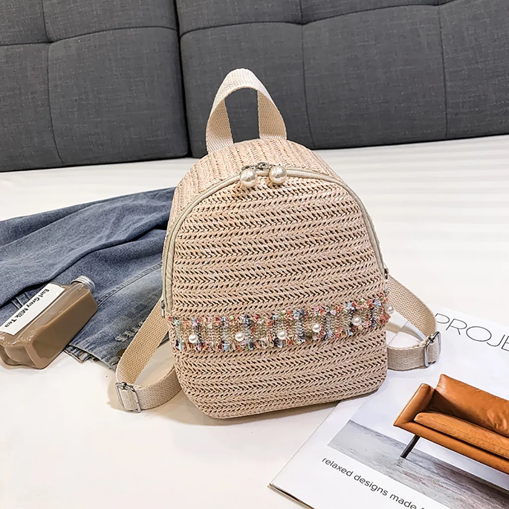 

Xiniu 2019 Fashion Women Color Matching Wild Fashion Leisure Travel Bag Student Bag Backpack Zaino da donna Designer#30