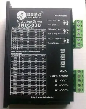 

Leadshine Stepper driver 3ND583B 3-phase laser machine parts cnc router Fitting cnc router machine parts digital