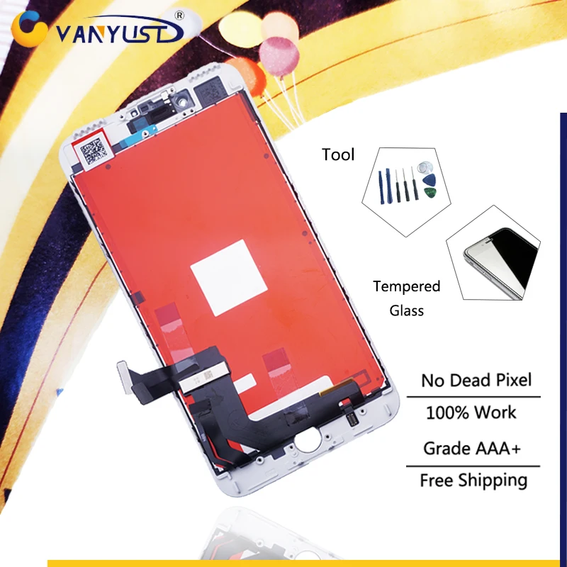 Kopen Vervanging LCD Touch Screen Digitizer Vergadering Voor iPhone 6 7 7 Plus lcd scherm Vervanging Voor iPhone 8 8 Plus