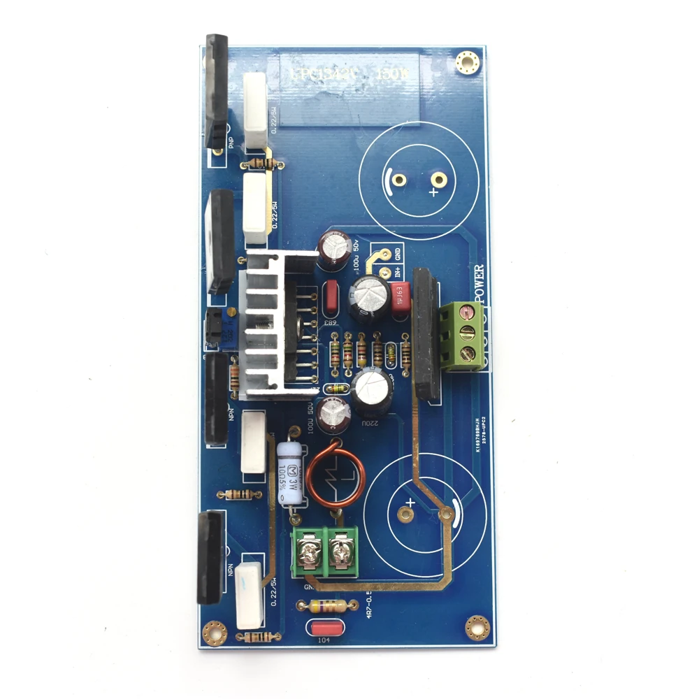 Усилитель мощности UPC1342V 2SC5200 2SA1942 Mono HiFi 220 Вт двойная плата переменного тока 18 36 в